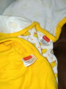 Cute Duck Baby Swaddle Set