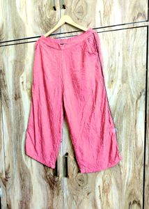 Rust Colour Plazzo Waist Size-28