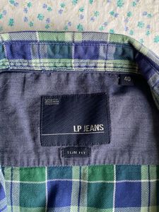 Checkered LP Jeans Full Sleeve Shirt