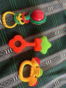 Set Of 3 Rattles