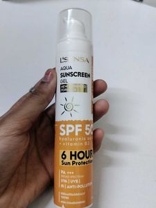 L&#39;SENSA Aqua Sunscreen SPF 50
