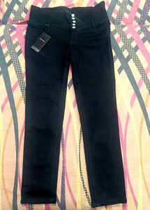 Dolce & Gabbana Dupe High-Waisted Jet Black Jeans