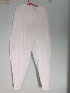 White Ethnic Palazzos
