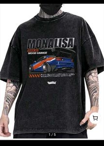 Premium acid wash tee