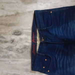(men )Dark Wash Denim Jeans