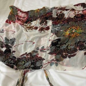 Floral Print Kimono Jacket