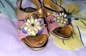 Cute Floral Sandals