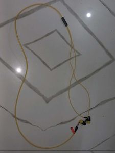 Yellow Wired Earbuds (1Side Not Working)