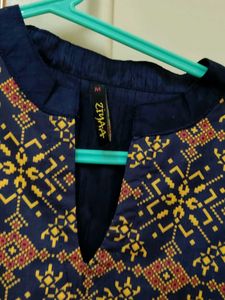 Elegant Navy Blue Kurta