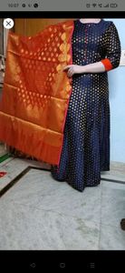 anarkali with dupatta 😍