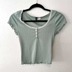 H&M Cottage Core Top