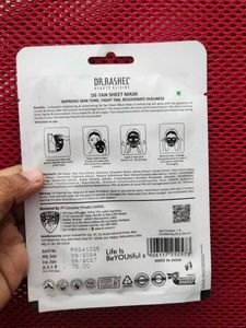 DE-TAN SHEET MASK