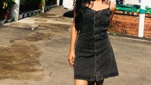 HOT Denim Mini Dress