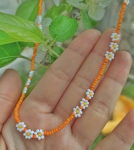 Daisy Beaded Bracelet