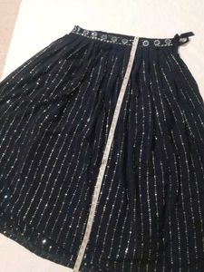 Lehenga with crop top