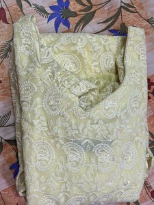 Elegant Embroidered Kurta Set-  Not used
