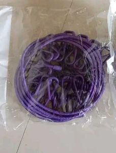 Cloth Drying Rope With Hooks