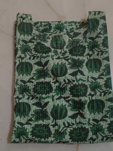 Green Floral Print Dress