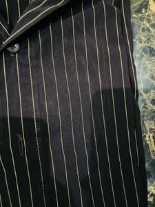 Pinstripe Blazer