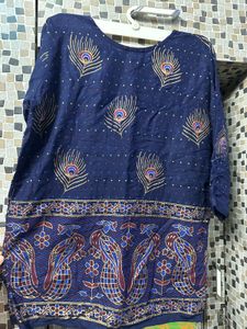 Jaipuri Kurta Fake Mirrow Work