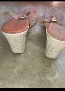 Women's Casual Pink/Clear Flip-Flops