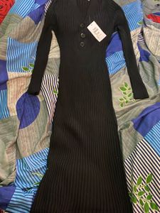 Bodycon Wool Dress