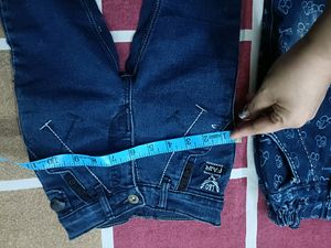 Combo Of 2 Jeans For 4-5 Years Old Girl