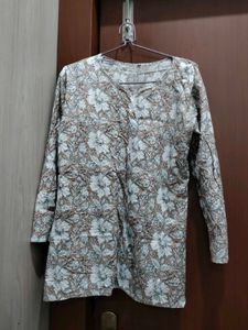 Floral Print Long Sleeve Top
