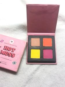 4 Eyeshadow kit myglamm hot mess