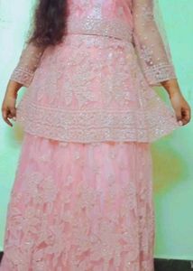 Elegant Pink Lehenga Choli