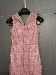 Pink Lace Mini Dress