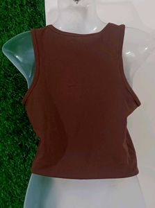 Brown Los Angeles Tank Top