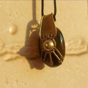 VINTAGE TIGERS EYE PENDANT