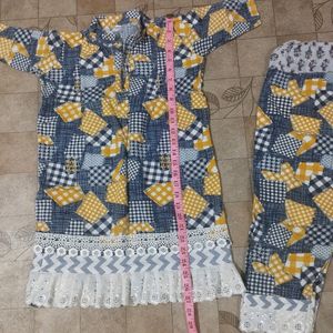 Quirky Patchwork Pajama Set