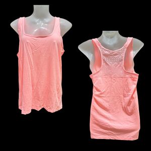 Fancy Back Sleeveless Tank Top
