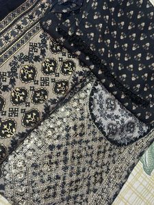 Libas Ethnic Grey Kurta Sets &amp; Dupatta
