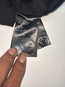 Black HM Polo Shirt Brand New