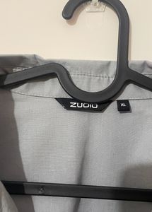 Light Grey Crop Formal Shirt