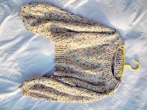 Cute Multi Crochet Pullover