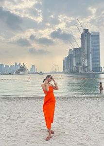 The Scorleo Ruz Cotton Strapless Dress