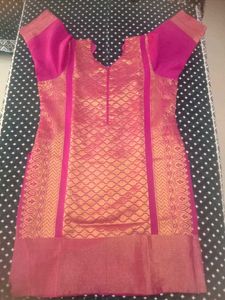 Pink &amp; Gold Kurta