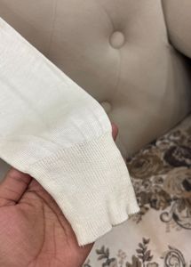 Striped V-Neck Sweater