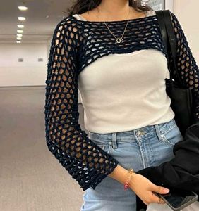 crochet mesh shrug/sleeve/bolero