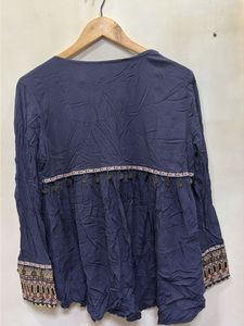 Boho Embroidered Top