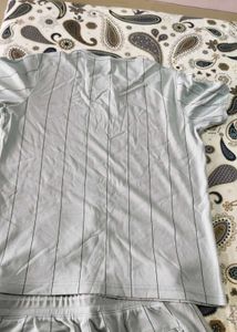 Striped T-Shirt &amp; Shorts Set