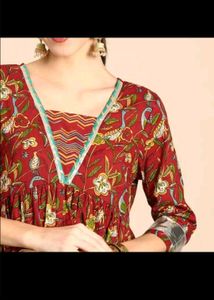 Anouk Pure Cotton Kurta Plazzo Set + One More