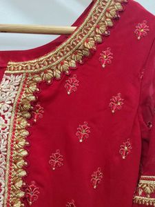 Red Heavy 3 Piece Suit