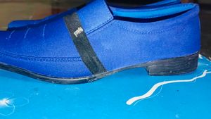 Blue Casual Shoes