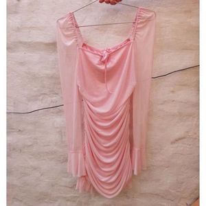 Pink Bodycon Mini Dress Lulu&amp;sky Brand