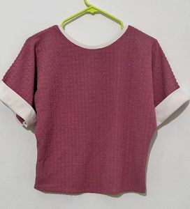 Women Extended Sleeves Butterfly Top